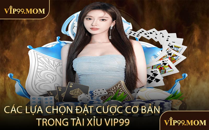 Các lựa chọn đặt cược cơ bản trong Tài Xỉu VIP99