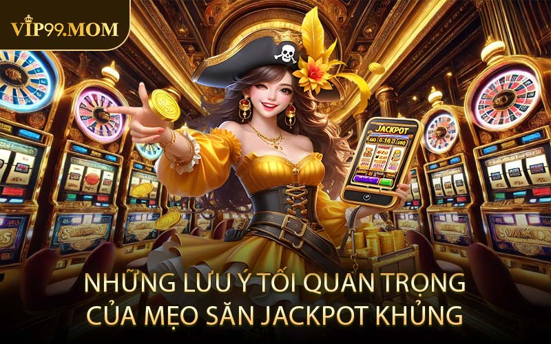 Những lưu ý tối quan trọng của mẹo săn jackpot khủng